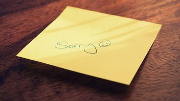 Why You Shouldn't Apologize Often