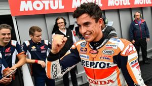 <i>Comeback</i> dari Cedera Lengan Kanan, Marc Marquez Finis P4 di Grand Prix Jepang