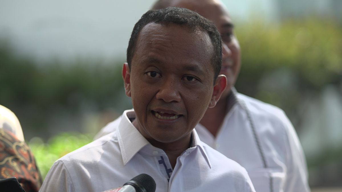 Qui Bahlil Lahadalia, Le Ministre De L’Investissement Appelé Jokowi Big Guts Et Une Fois Loué Jusuf Kalla