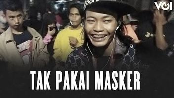 VIDEO: Tak Pakai Masker, Satpol PP Jakpus Tegur Bonge di ‘SCBD’