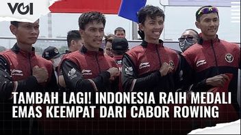 VIDEO: Indonesia Again Wins Gold Medal From Rowing Cab