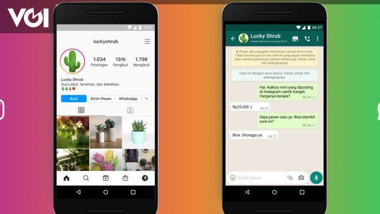 Cara menghubungkan whatsapp ke instagram