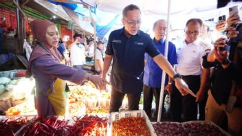 Trade Minister Zulhas Inspects Market Prices In Palangkaraya