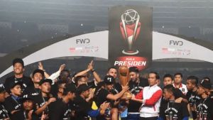 Memori Piala Presiden 2015: Ridwan Kamil Rayakan Kemenangan Persib Bandung di GBK