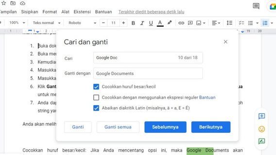 Here's How To Use The Find And Replace Feature In Google Docs To Fix Whole Word Errors