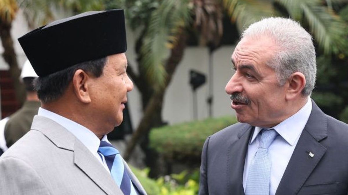 To PM Shtayyeh, Prabowo Strengthens Indonesia's Commitment To Support The Struggle Of The Palestinian People