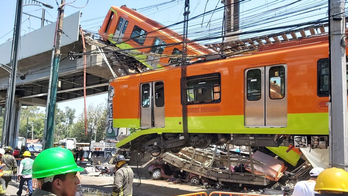 Un Auditeur Indépendant Affirme Que La Perte De Boulons Et La Qualité Du Soudage Ont Influencé L’accident Du Métro 12 à Mexico