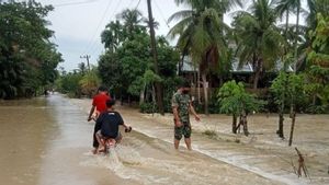 Banjir di Aceh Timur Membuat Ratusan Warga Mengungsi