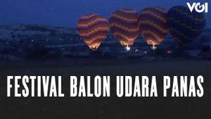 VIDEO: Festival Balon Udara Panas Internasional di Cappadocia