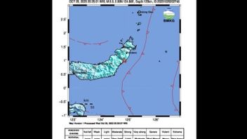 Gempa Minahasa Tenggara, Magnitudo 5,9