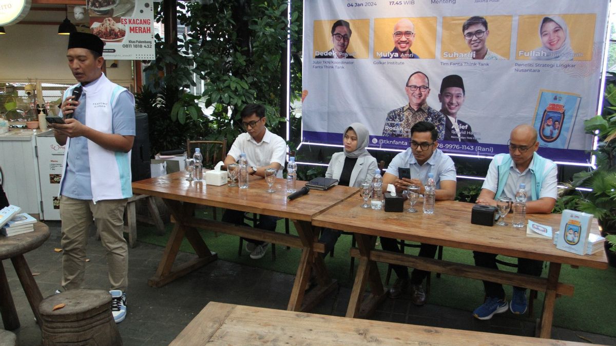 Answering Prabowo-Gibran's Allegations Can Only Be Jogeted, TKN Fanta Launches Gemoy Political Book