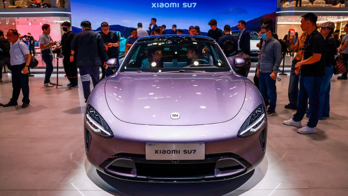 Xiaomi SU7: La nouvelle star de la voiture électrique est passionnante au Salon automobile chinois 2024