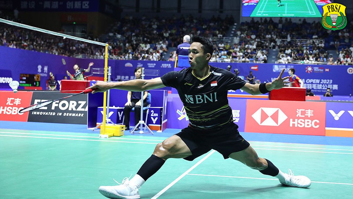 Hasil China Open 2023: Jonatan Christie Jadi Satu-Satunya Wakil Indonesia di Semifinal