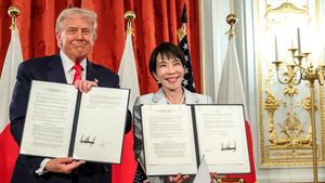 Trump Sebut Aliansi AS-Jepang Landasan Perdamaian di Pasifik