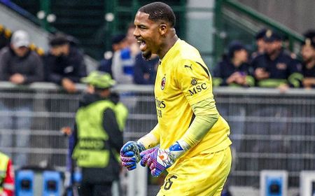 Mike Maignan Tak Takut dengan Mbappe: Saya Kiper Terbaik Kelima di Dunia