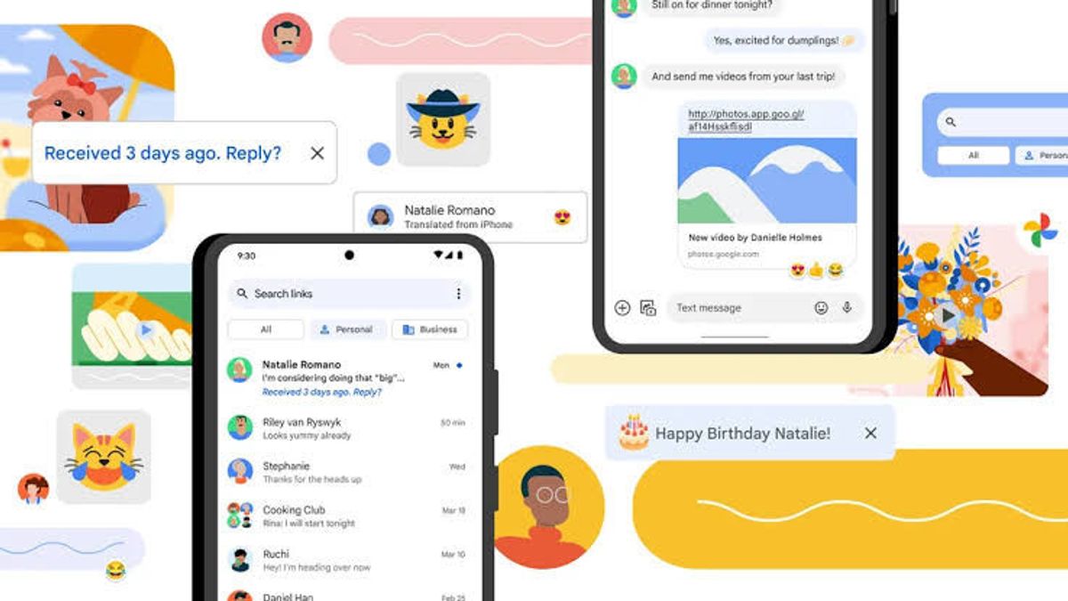 Google Uji Coba Fitur Asisten Pengetikan Berbasis AI di Messages