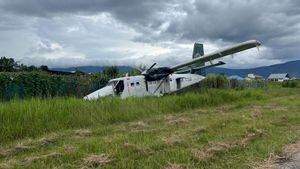 Pesawat Rimbun Air PK-OTY Tergelincir di Bandara Moenamani Dogiyai Papua