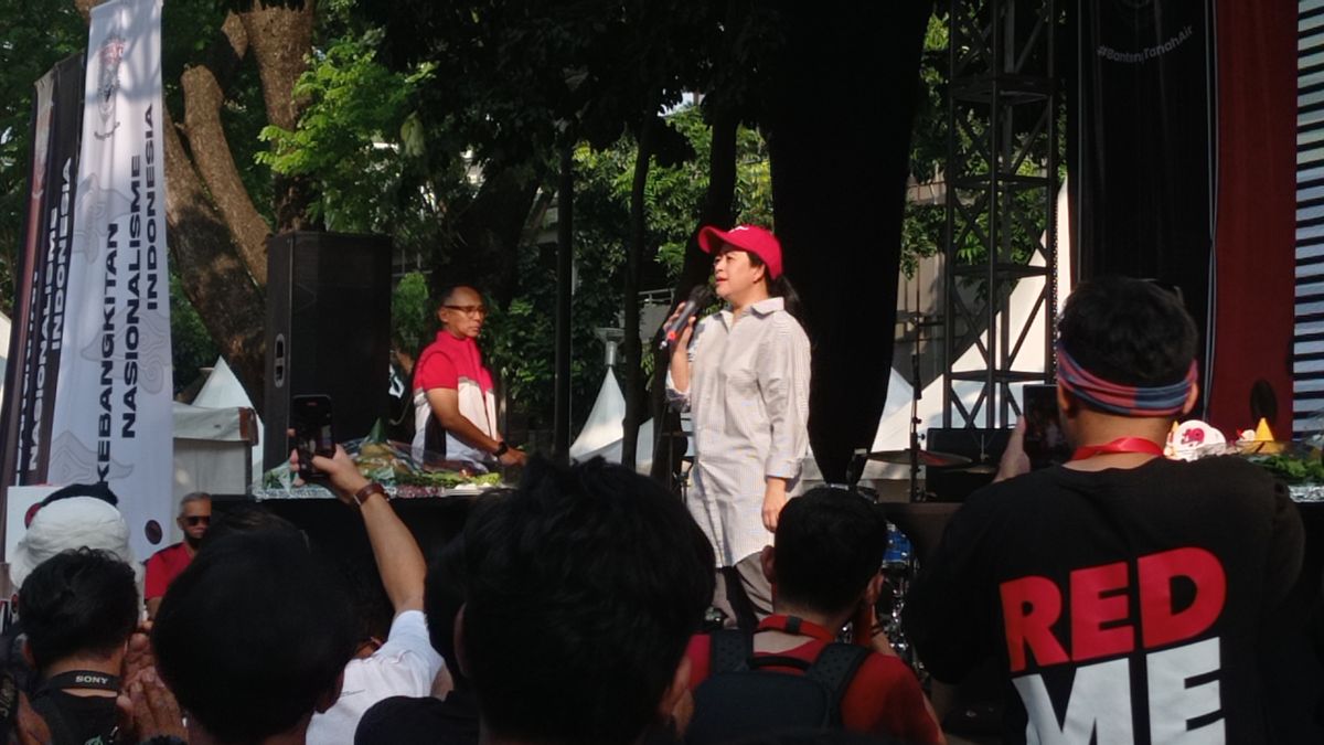Shouts 'Mbak Puan President' Appears At The PDIP Coffee Festival, Hasto: Just Euphoria