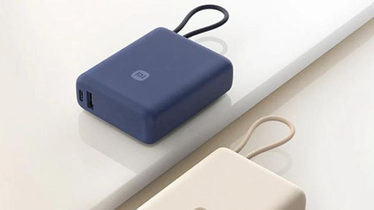 Xiaomi Luncurkan Power Bank dengan Kabel Terintegrasi yang Berfungsi Ganda sebagai Tali Gantung