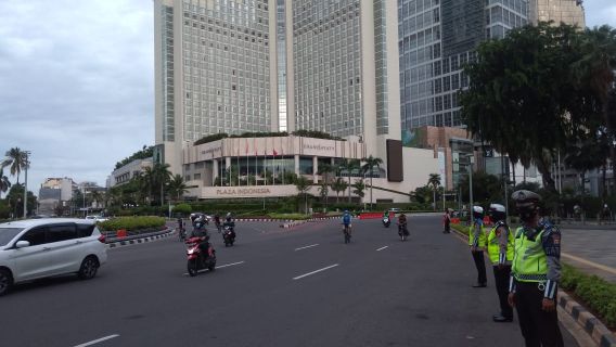 Polisi Siapkan 20 Pengalihan Jalan Imbas Ditutupnya Sudirman-Thamrin