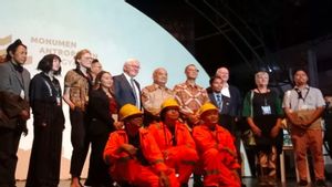 Berita DIY: Presiden Jerman Kunjungi Pameran Proyek Monumen Antroposen Yogyakarta