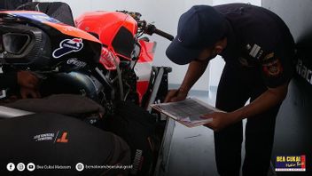 The Viral Problem Of The Ducati Cargo Box Unloaded At The Mandalika Circuit, Mataram Customs: After Customs Checked, Cargo Was Closed