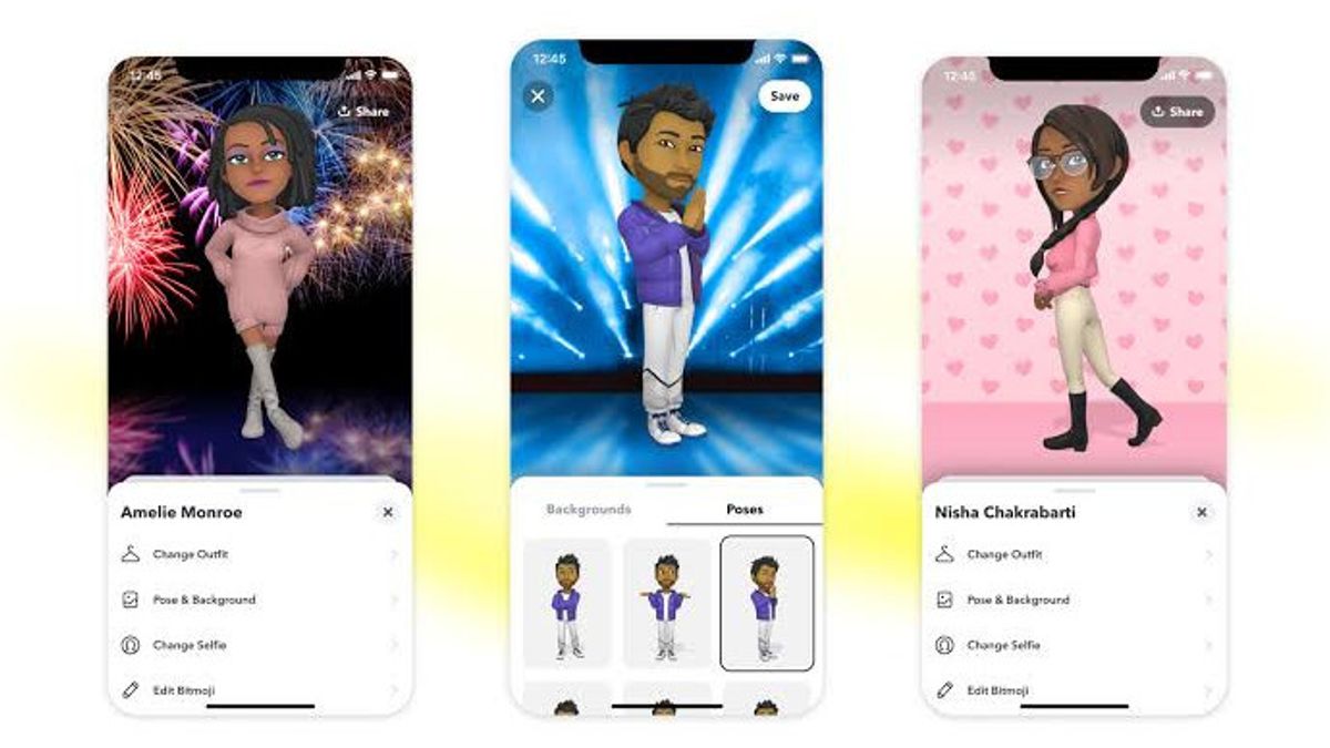Easy Ways To Make Snapchat Avatars More Unique With 3D Bitmoji