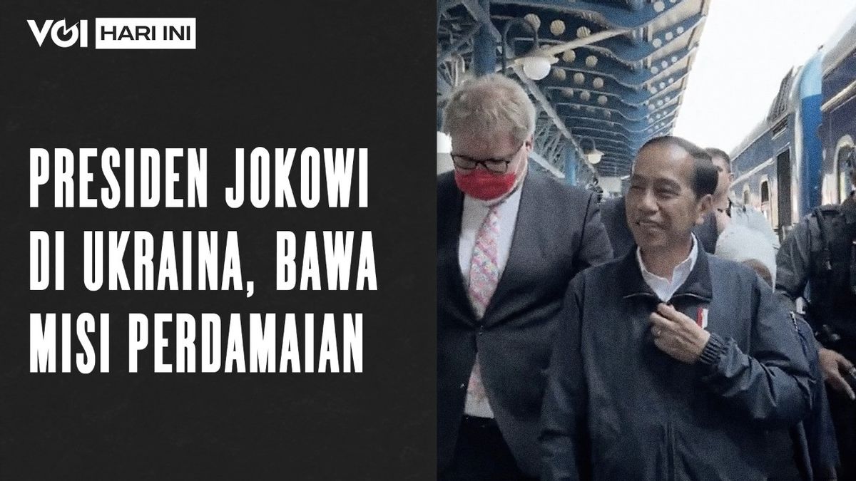 VIDEO VOI Today: President Jokowi In Ukraine, Brings Peace Mission