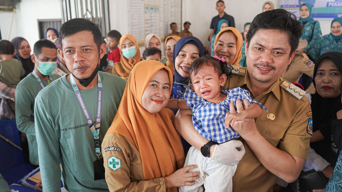 President Jokowi's Golden Generation Must Be Free Of Polio