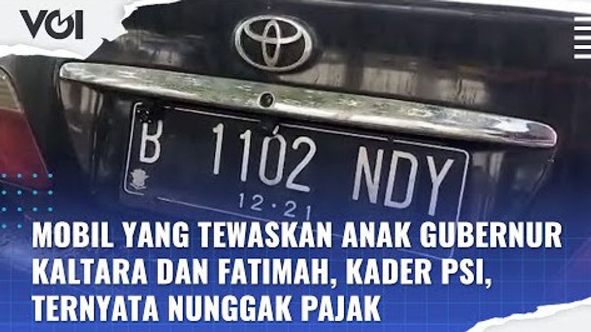 فيديو: السيارة التي قتلت المحافظ كلتارا وابن فاطمة، كادر PSI، تبين أنها تخضع للضريبة