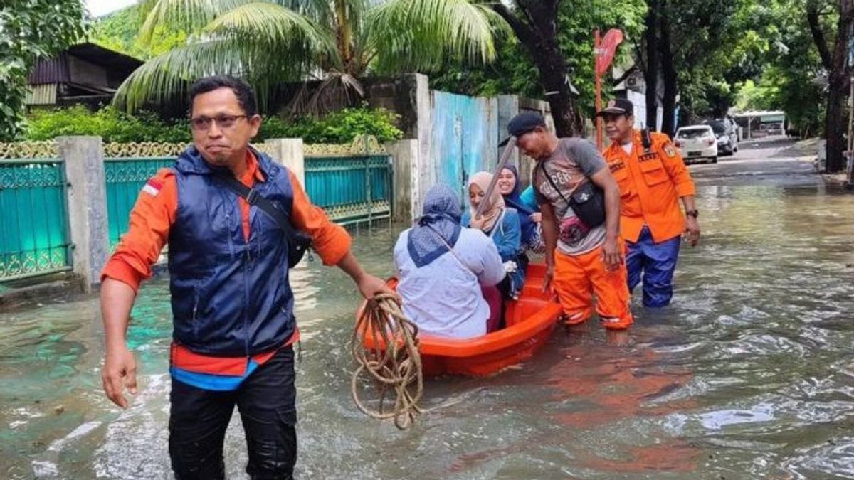 5 segments de route à DKI Jakarta Inondation, TRC abaissés