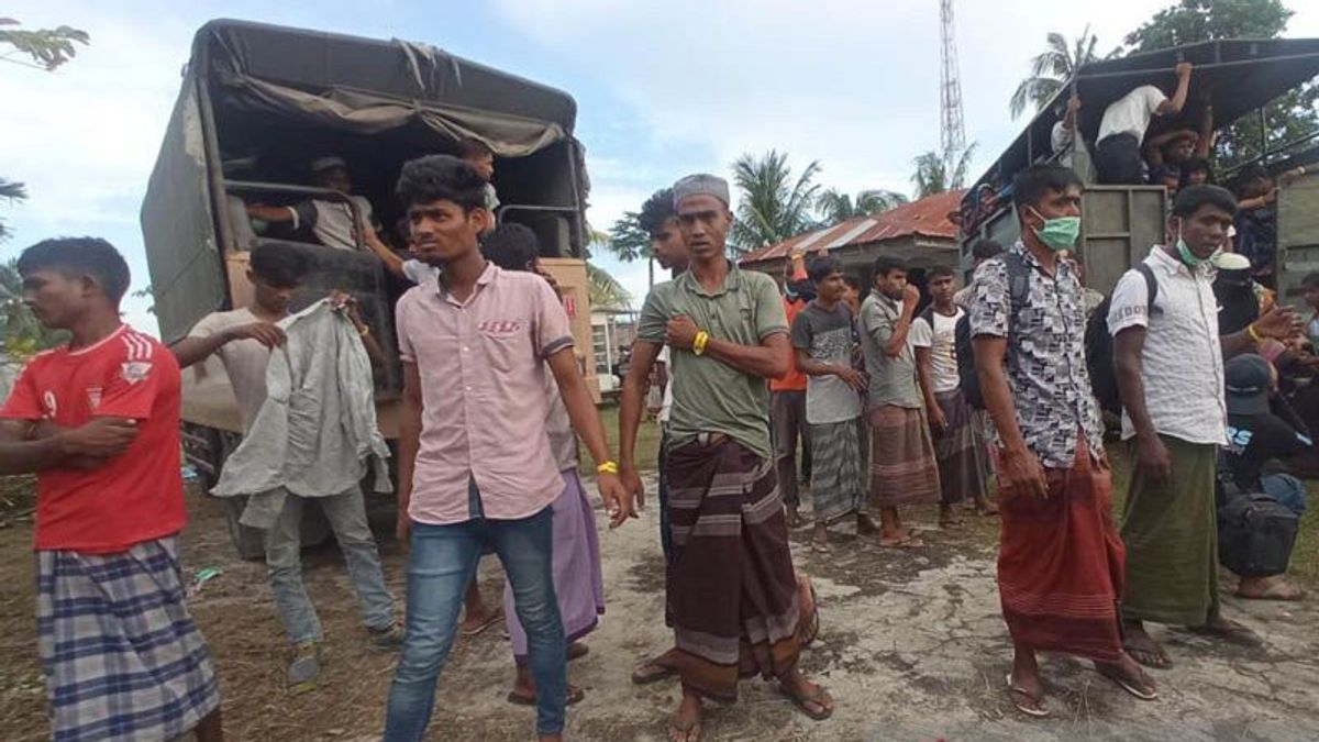 At 12.30 Yesterday, 23 Rohingya Immigrants Escapeed Their Vocational Pagar Loops In Lhokseumawe