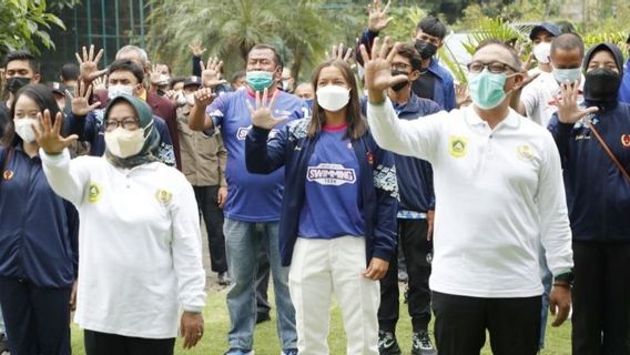 Dépassant L’objectif, Bogor Regency A Contribué à Un Quart De La Médaille D’or De Java Occidental En PON XX Papouasie