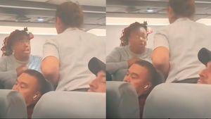 Admitting To The President, This Passenger Is Angry Asking For The Plane To Turn Back Because His Cellphone Was Left Behind