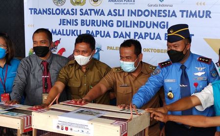 Polda Sumsel Ungkap Kasus Penyelundupan 114 Satwa Dilindungi Senilai Rp1,3 Miliar