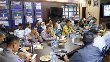 La police de Riau discute des conditions routières à Pekanbaru, Qu’y a-t-il?
