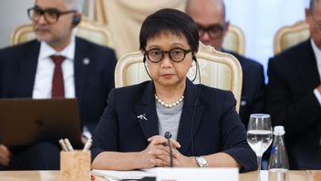 Stepping Back, Foreign Minister Retno Calls Jokowi's Cabinet Fine And Solid