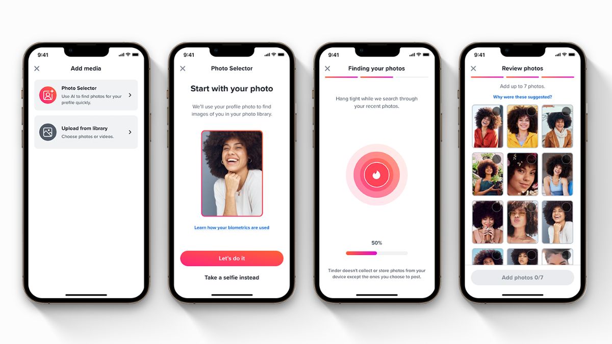 Tinder Luncurkan Fitur Photo Selector dengan Dukungan AI