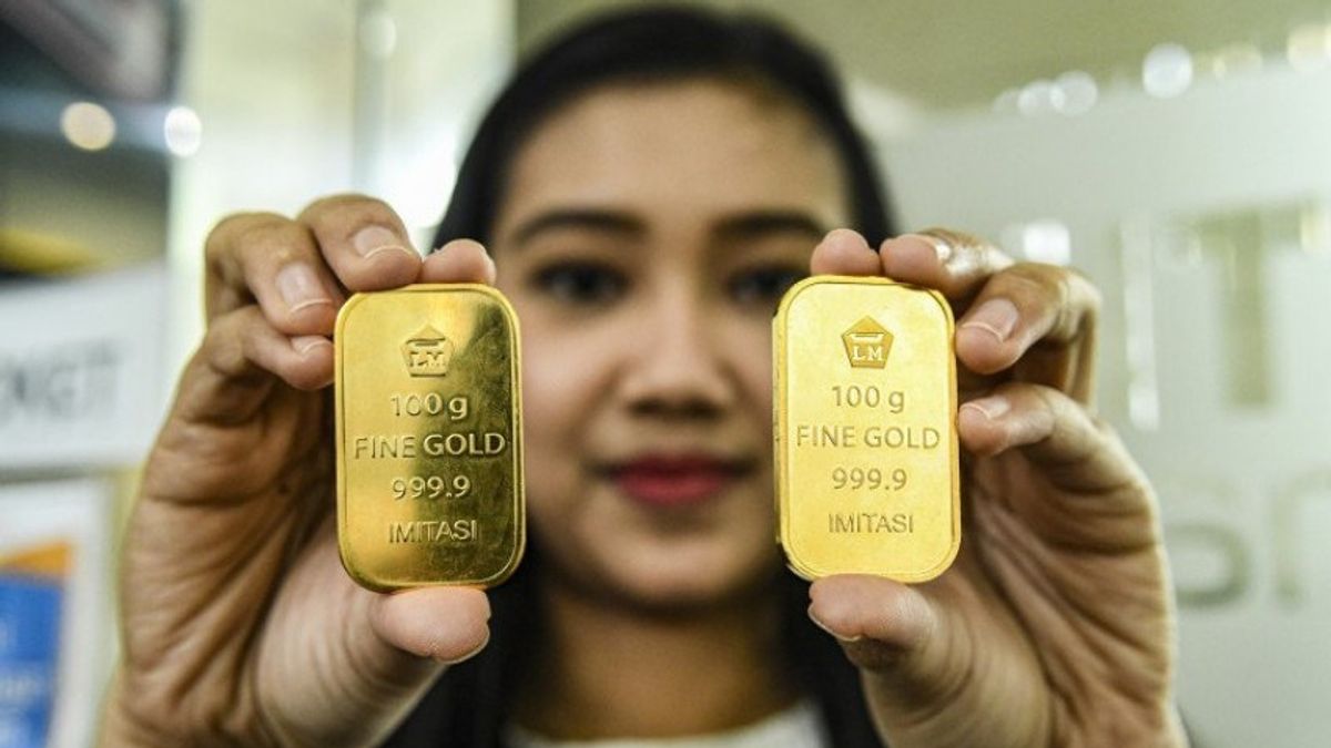 Harga Emas Antam Stagnan Rp1.325.000 per Gram di Akhir Bulan