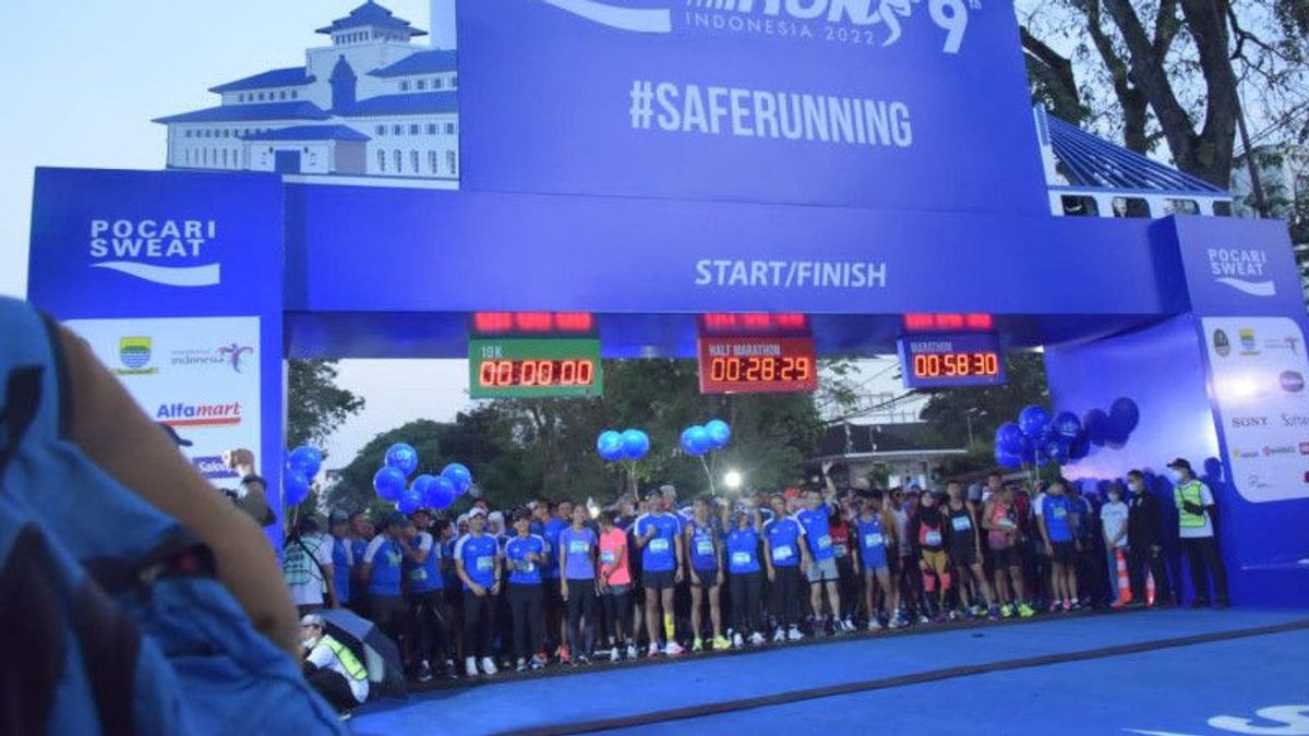 Pocari Sweat Run Indonesia 2022 Pecahkan Rekor, Gubernur Jabar Ridwan Kamil Turut Ambil Bagian