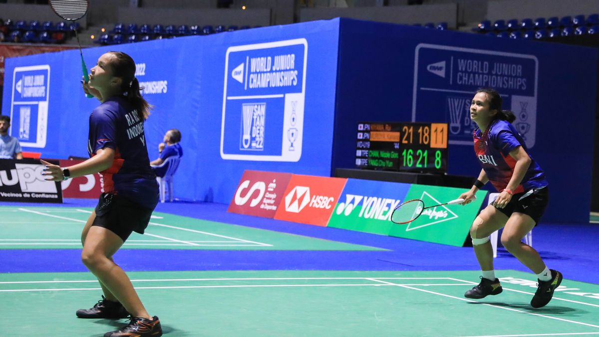 3 Wakil Indonesia Maju di Semifinal Kejuaraan Dunia Junior 2022