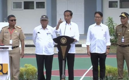 Jokowi Resmikan Rekonstruksi Ratusan Bangunan Pascagempa di Sulawesi Barat