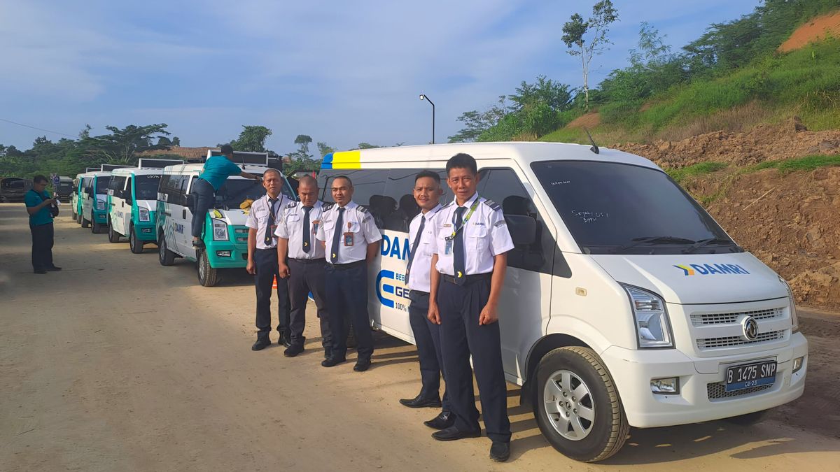 Damri Provides 10 Fleets To Support The 79th Anniversary Of The Republic Of Indonesia At IKN