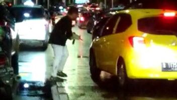 The Case Of Brio Kuning Being Hit By A Black Fortuner In Senopati, South Jakarta Police Is Still Investigating