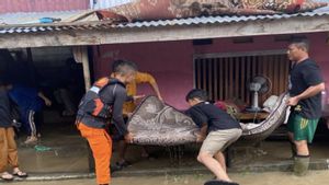 SAR Palu Bantu Proses Evakuasi Warga Terdampak Banjir di Wani Donggala
