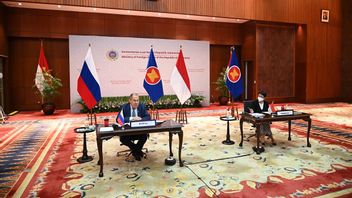Présidant La Réunion ASEAN-Russie, Le Ministre Des Affaires étrangères Retno Fait Pression Pour Renforcer La Coopération