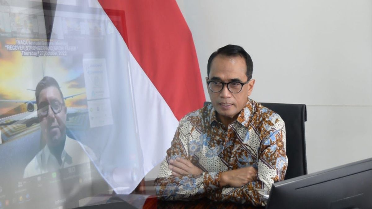 Accelerating the Recovery of the Aviation Industry, Minister of Transportation Budi Karya Asks INACA to Synergize to Find Solutions