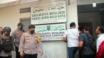 Polresta Surakarta检查Khilafatul Muslimin的5名管理员