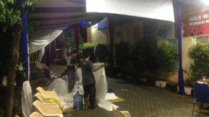 Posko Ante Mortem-DVI RS Polri Lakukan Persiapan Sambut Jenazah dan Keluarga Korban Sriwijaya AIr SJ-182