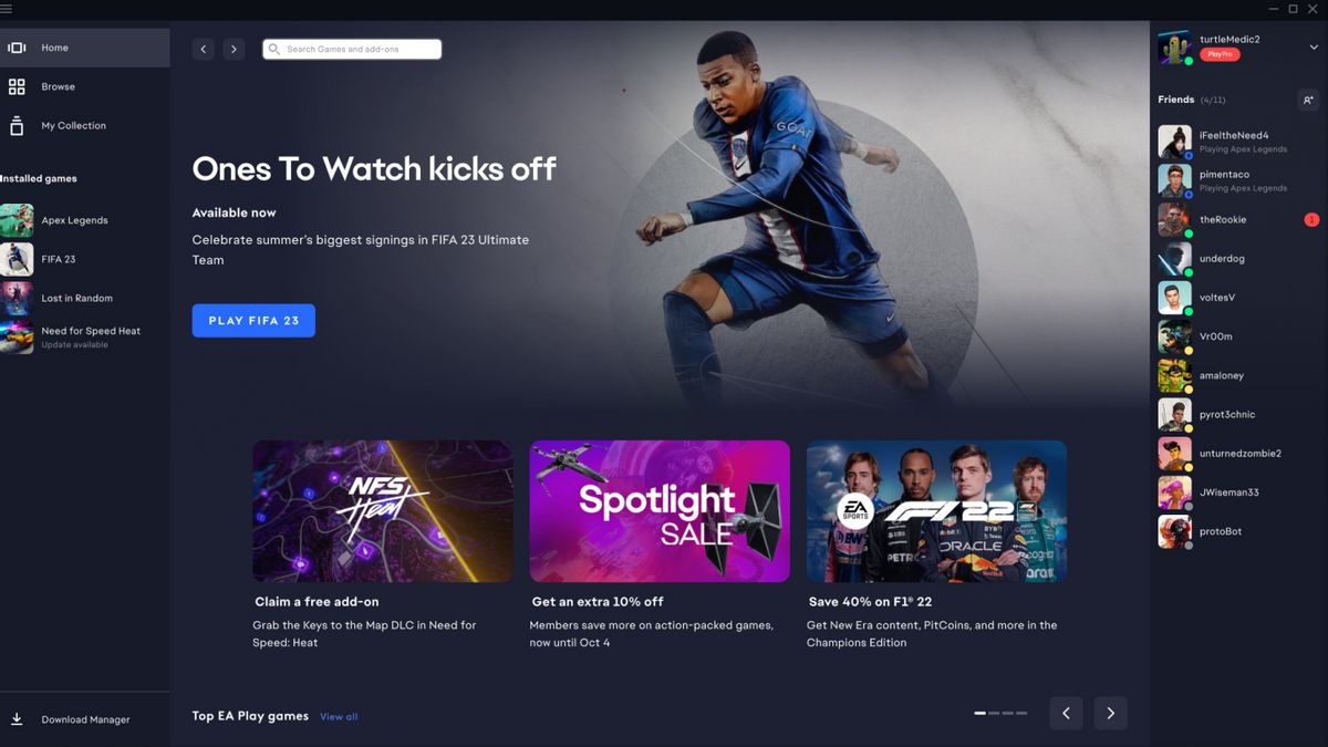 EA Officially Launchs Game Streaming Apps On PCs, Replace Origin